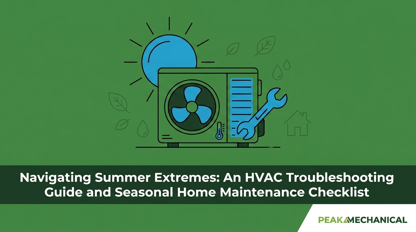 HVAC Blog 2 Navigating Summer Extremes: An HVAC Troubleshooting Guide and Seasonal Home Maintenance Checklist — featured image